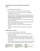 SEGURIDAD DEL PACIENTE. INSTRUCCIONES PARA LAVADO DESINFECCION Y ESTERILIZACION