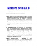 Motores de la agenda económica Bolivariana