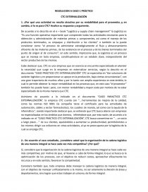 CASO PRACTICO CTC EXTERNALIZACION. Página 1