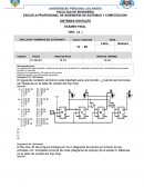 SISTEMAS DIGITALES EXAMEN FINAL