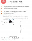 Intercambio Modal