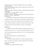 Determinación de la entalpía de reacción