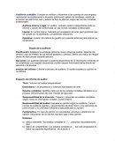 Etapas de la auditoria