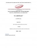 MEDIOS ALTERNATIVOS DE SOLUCIÓN DE CONFLICTOS