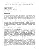 Apuntes sobre el ambiente de nuestros sitios, nuestros bovinos y sus problemas