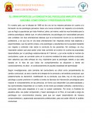 EL GRAN APORTE DE LA CONDUCTA DEL PSICOLOGO ANALISTA JOSE ANICAMA