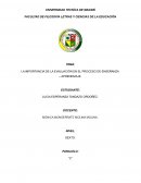 LA IMPORTANCIA DE LA EVALUACIÓN EN EL PROCESO DE ENSEÑANZA – APRENDIZAJE
