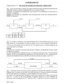 Trabajo Práctico Nº 3: BALANCE DE MATERIA CON RECICLO - DERIVACION