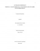 TALLER “IMPORTANCIA Y TRASCENDENCIA DE LOS VALORES ÉTICOS EMPRESARIALES”