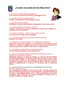 Cuestionario de San Marcelino