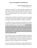 TRILCE, DEL SUFRIMIENTO UNA INSPIRACIÓN