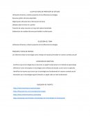 LLUVIA DE IDEAS DE PROPUESTA DE ESTUDIO