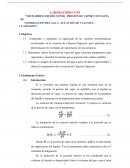 EQUILIBRIO LÍQUIDO-VAPOR - PRESIÓN DE VAPOR Y ENTALPÍA DE VAPORIZACIÓN DEL AGUA - ECUACIÓN DE CLAUSIUS – CLAPEYRON