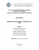 REPRODUCCIÓN DE OVINOS Y CAPRINOS EN EL PERÚ
