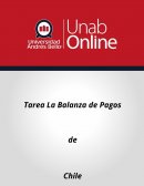 Tarea La Balanza de Pagos de Chile