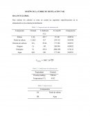 DISEÑO DE LA TORRE DE DESTILACIÓN T-103