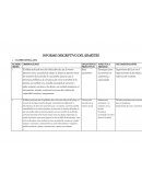 INFORME DESCRIPTIVO DEL SEMESTRE