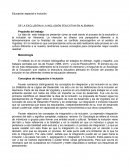 DE LA EXCLUSIÓN A LA INCLUSIÓN EDUCATIVA EN ALEMANIA