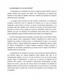 Psicología: ¿Ciencia o no ciencia?