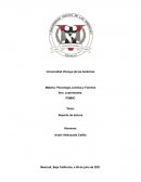 Reporte De Lectura Psicología Jurídica y Forense Annie