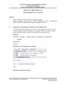 PRÁCTICA/LABORATORIO Nº 03 PROCEDIMIENTOS Y FUNCIONES