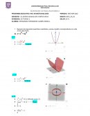 Programa educativo: ingeniería en biotecnología. Resuelva las siguientes superficies cuadráticas