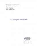 La Ciencia y sus Generalidades