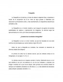 La primera fotografía