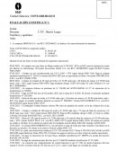 CONTABILIDAD II EVALUACIÓN CONTINUA Nº 1