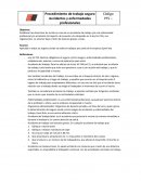 PTS contingencia accidente o enfermedad laboral