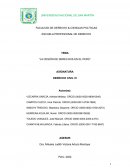 LA CESIÓN DE DERECHOS EN EL PERU