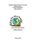 IGLESIA DE DIOS “VALLES DE BENDICION”