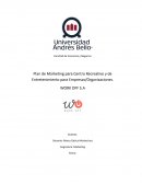 Plan de Marketing para Centro Recreativo y de Entretenimiento para Empresas/Organizaciones