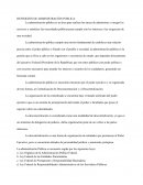 Definición de Administración Pública