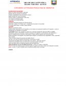 CONOCIENDO ACTIVIDADES FÍSICAS PARA MI BIENESTAR