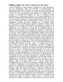 Vida y obra de San Francisco de Asis