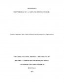 SOSTENIBILIDAD DE LA CADENA DE ARROZ EN COLOMBIA