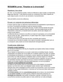 RESUMEN LERNER D. ENSEÑAR EN LA DIVERDAD