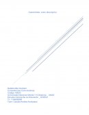 Tarea 2 Autorretrato- texto descriptivo