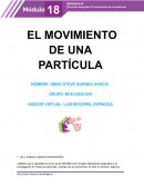 El movimiento de una partiula