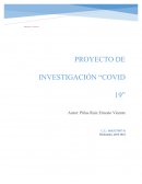 Proyecto de investigación Covid 19