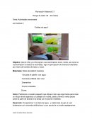 Planificacion Actividades sensoriales