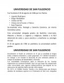 UNIVERSIDAD DE SAN FULGENCIO