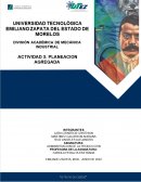 PLANEACIÓN AGREGADA DE UNILEVER PLANTA CIVAC, MOR