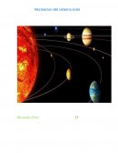 Laboratorio de física .Sistema solar