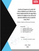 TRABAJO DE INVESTIGACION CALL CENTER