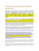 Introducción al concepto y las diferentes perspectivas