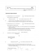 Álgebra lineal sistemas de ecuaciones