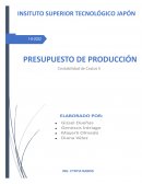 PRESUPUESTO DE PRODUCCION