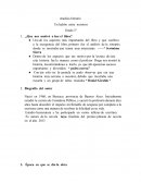 Analisis literario Un ladrón entre nosotros Grado 3°